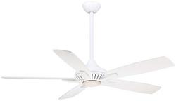 52 in. 5-Blade Indoor Ceiling Fan in White