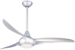 52 in. 3-Blade Indoor Ceiling Fan in Silver