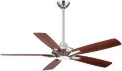 52 in. 5-Blade Indoor Ceiling Fan in Brushed Nickel