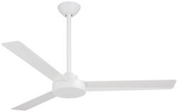 52 in. 3-Blade Indoor Ceiling Fan in Flat White