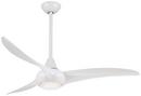 Minka Aire White 52 in. 3-Blade Ceiling Fan 