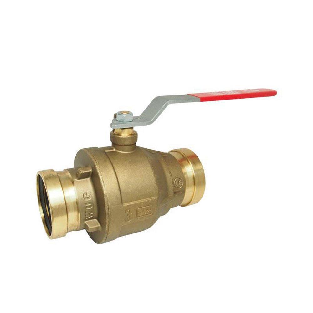 Red-White Valve DZR Brass Full Port Press 600# Ball Valve 