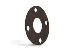 Full Face Gasket, EPDM EPDM, 3 in. ASME B16.5 Class 150, 0.125 in. Thick, 4 Bolt Holes