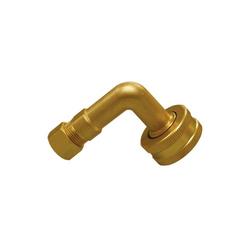 3/4 x 3/8 in. FGHT x OD Compression 90 Degree Brass Reducing Elbow