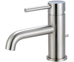 Single Handle Bathroom Sink Faucet in Brushed Nickel