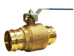 3 in. Forged Brass Full Port Press 250# Ball Valve