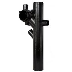 4 x 28 in. No Hub Cast Iron Starter Fitting