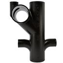 Black No Hub Cast Iron Closet Fitting 