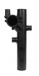 Black No Hub x Threaded Cast Iron Starter Fitting 