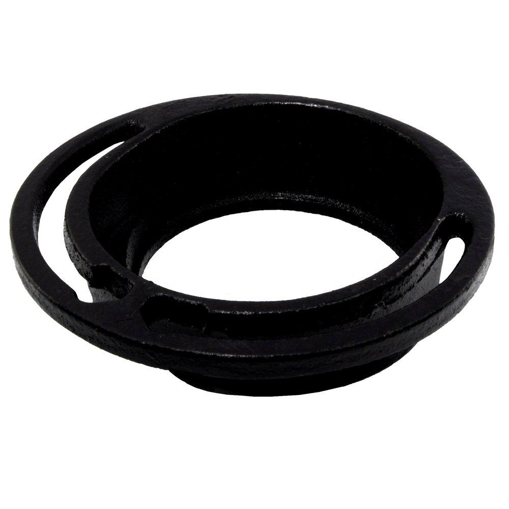 Black Cast Iron Closet Flange 