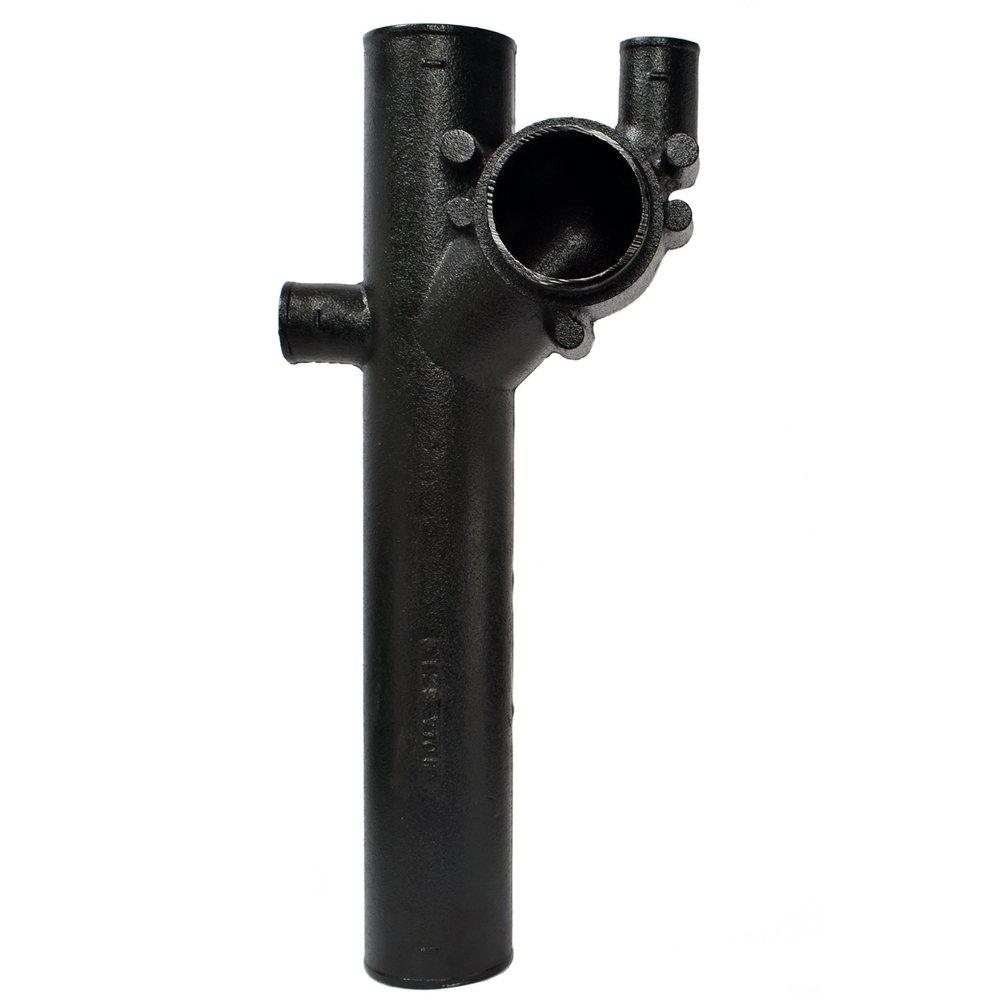 Black No Hub Cast Iron Starter Fitting 