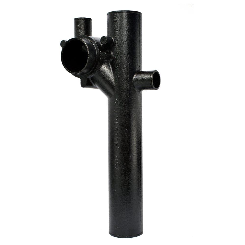 Black No Hub Cast Iron Starter Fitting 