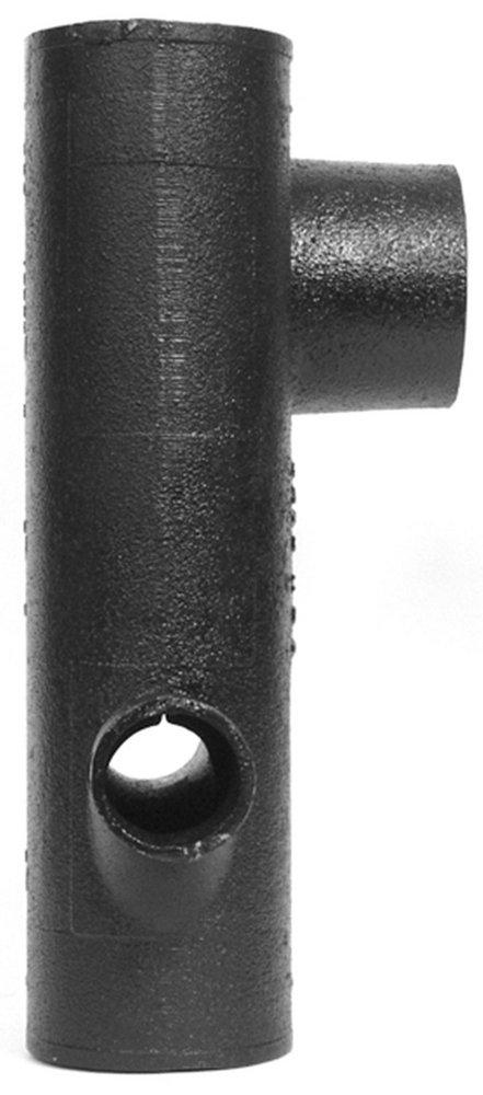 Black No Hub Cast Iron Closet Fitting 