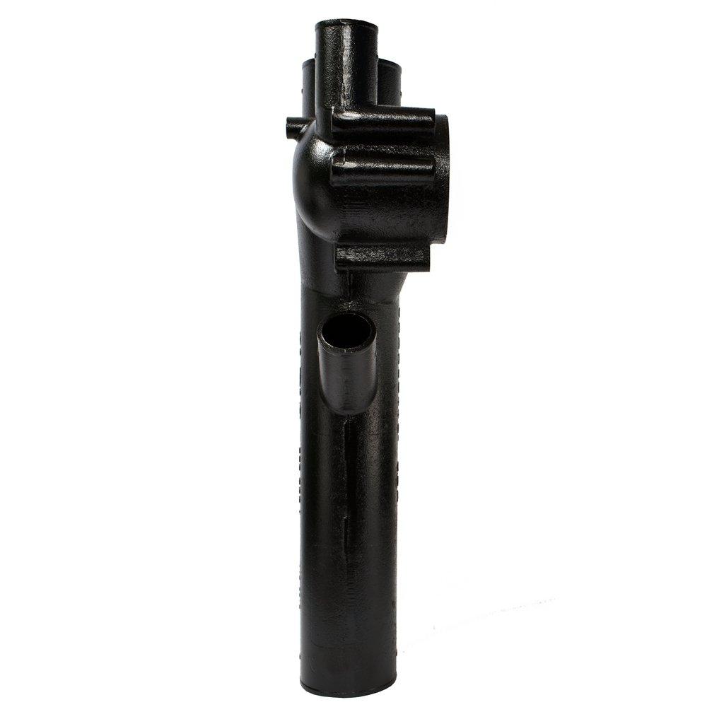 Black No Hub x Threaded Cast Iron Starter Fitting 