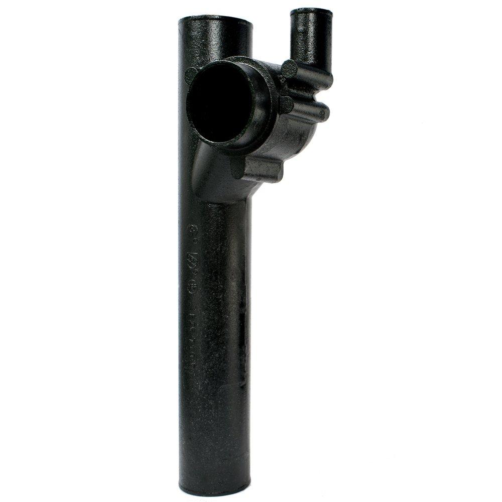 Black No Hub Cast Iron Starter Fitting 