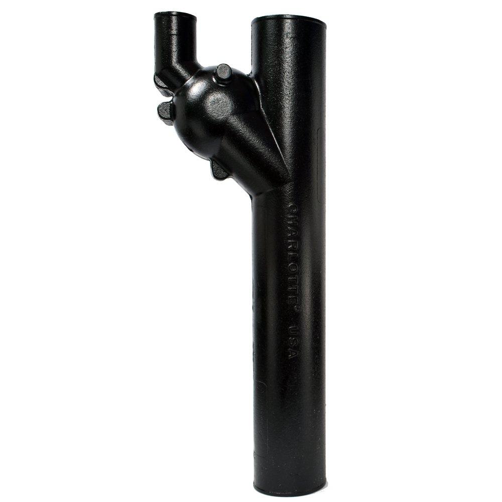 Black No Hub Cast Iron Starter Fitting 