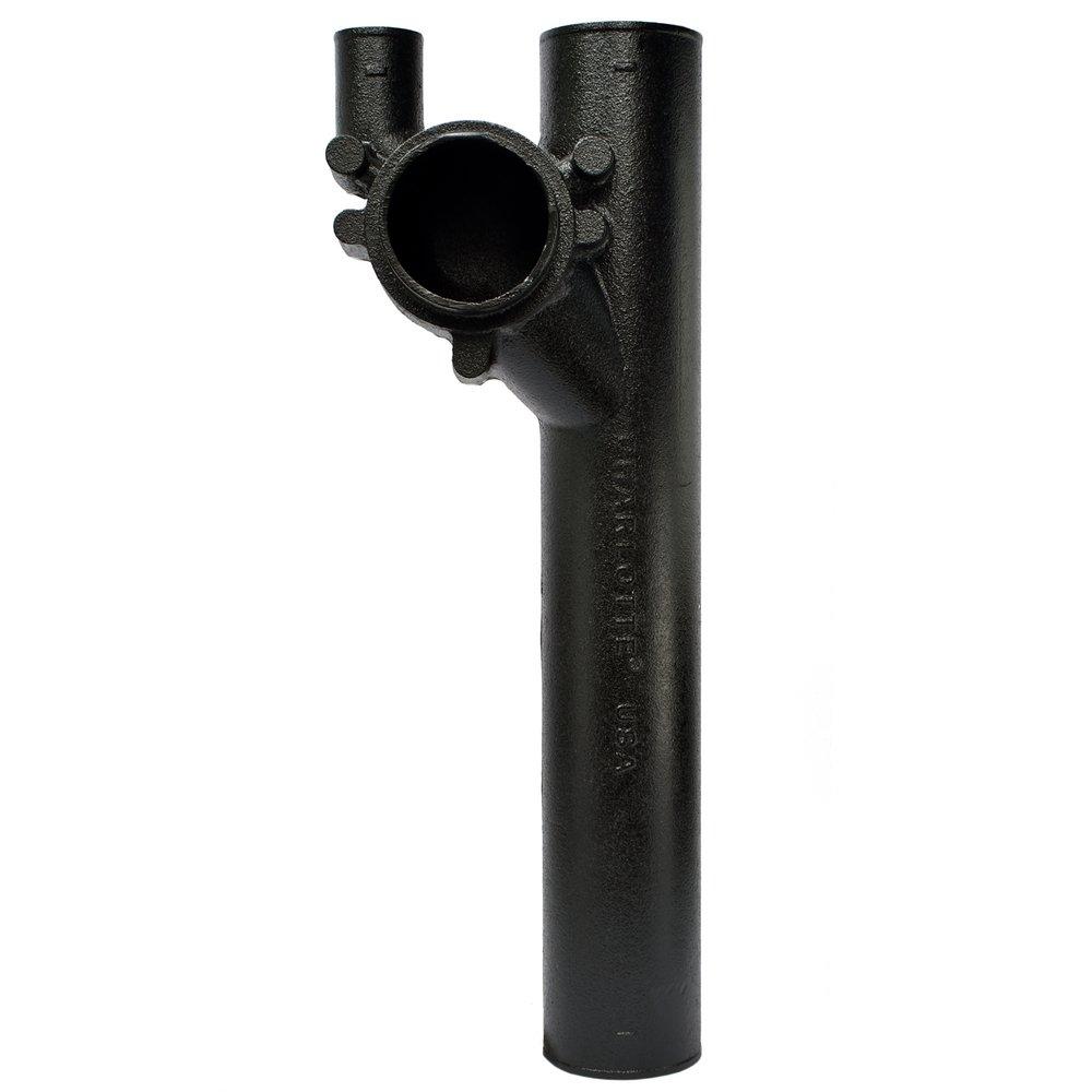 Black No Hub Cast Iron Starter Fitting 