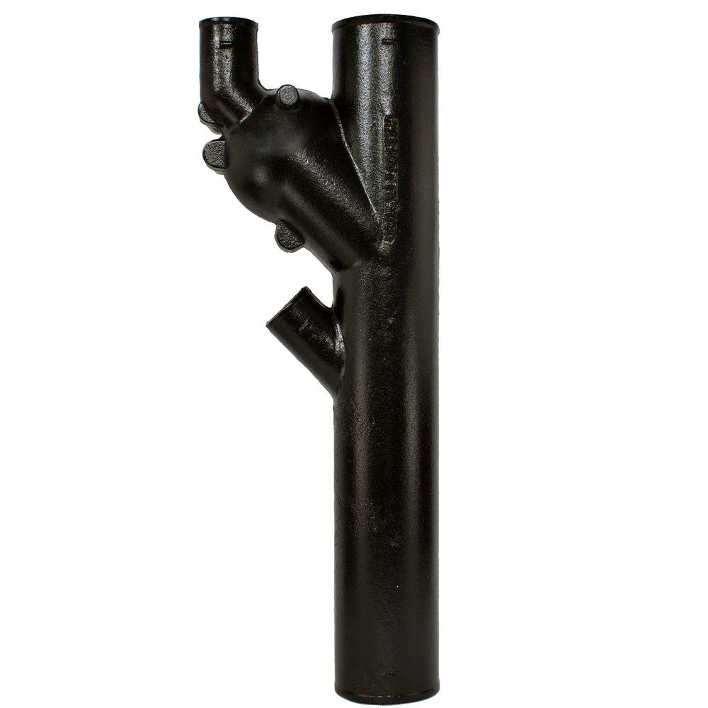 Black No Hub Cast Iron Starter Fitting 