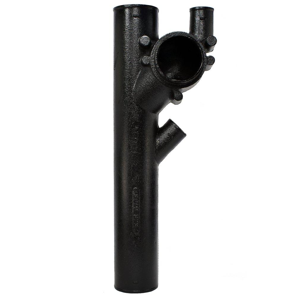 Black No Hub Cast Iron Starter Fitting 