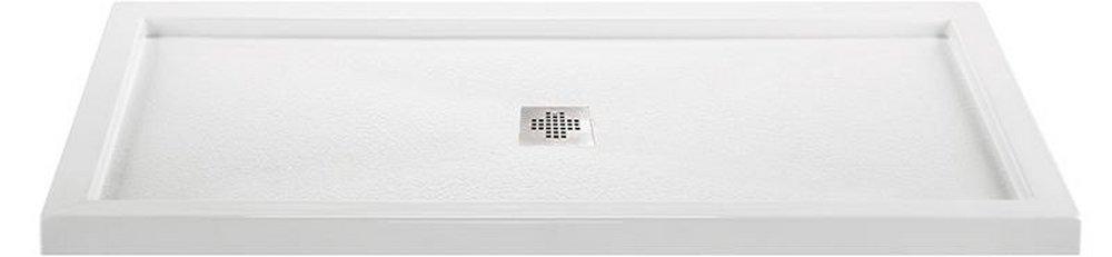 60 X 32 Center Acrylic Shower Base Designer 