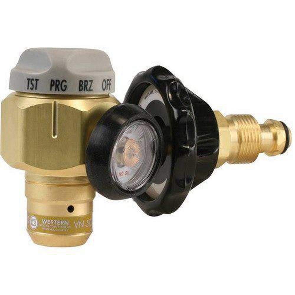 Western Enterprises 4-3/4 in. Nitrogen Regulator 1 Piece 
