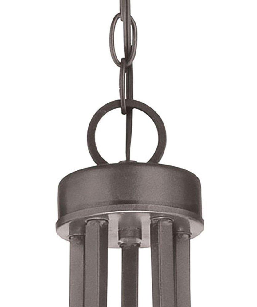Minka Lavery Smoked Iron 100W 5-Light Chandelier 
