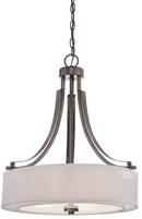 Minka Lavery Smoked Iron 3-Light Pendant 