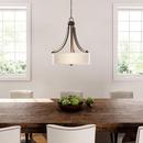 Minka Lavery Smoked Iron 3-Light Pendant 