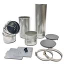 Whirlpool Silver 4-Way Galvanized Steel Dryer Vent Kit 
