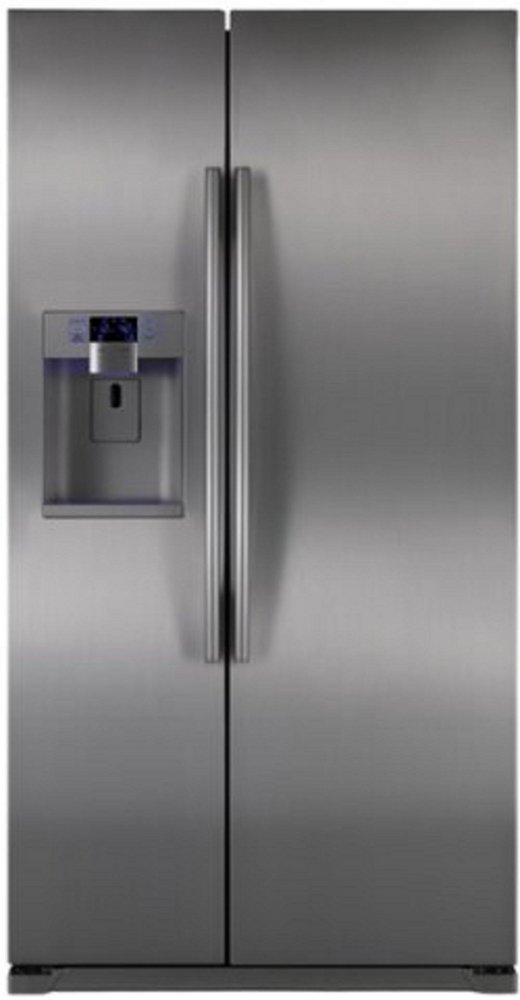 Samsung Stainless Steel 35-15/16 in. 24 cu. ft. Counter Depth, Side-By-Side, Full Refrigerator 