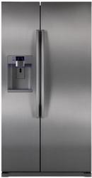 Samsung Stainless Steel 35-15/16 in. 24 cu. ft. Counter Depth, Side-By-Side, Full Refrigerator 