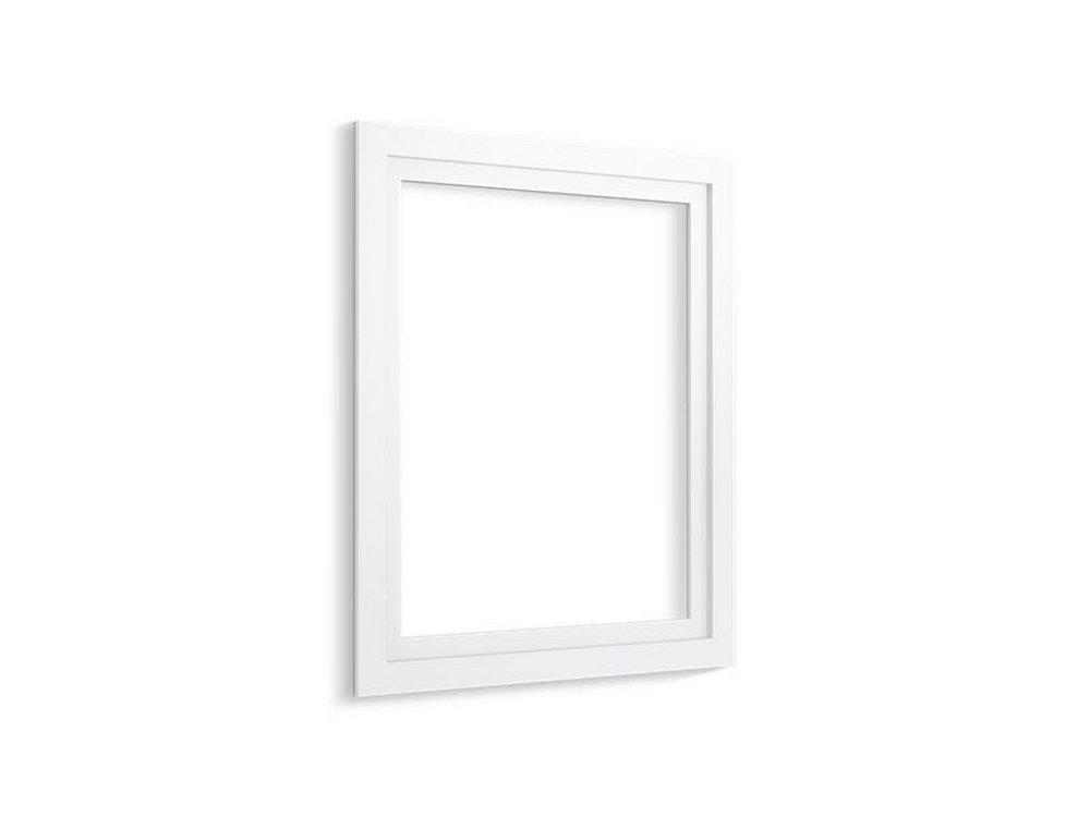 KOHLER Linen White Medicine Cabinet Surround for K-99006-NA and K-99007-NA Verdera Medicine Cabinets 