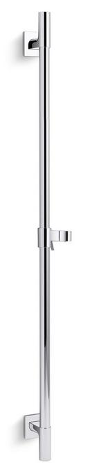 36 in. Shower Rail in Polished Chrome