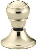Lift Knob with Flush Actuator in Vibrant French Gold