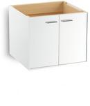 KOHLER Linen White 24 in. Wall Mount Vanity 