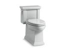 KOHLER Ice&trade; Grey 1.28 gpf Elongated Floor Mount One Piece Toilet 