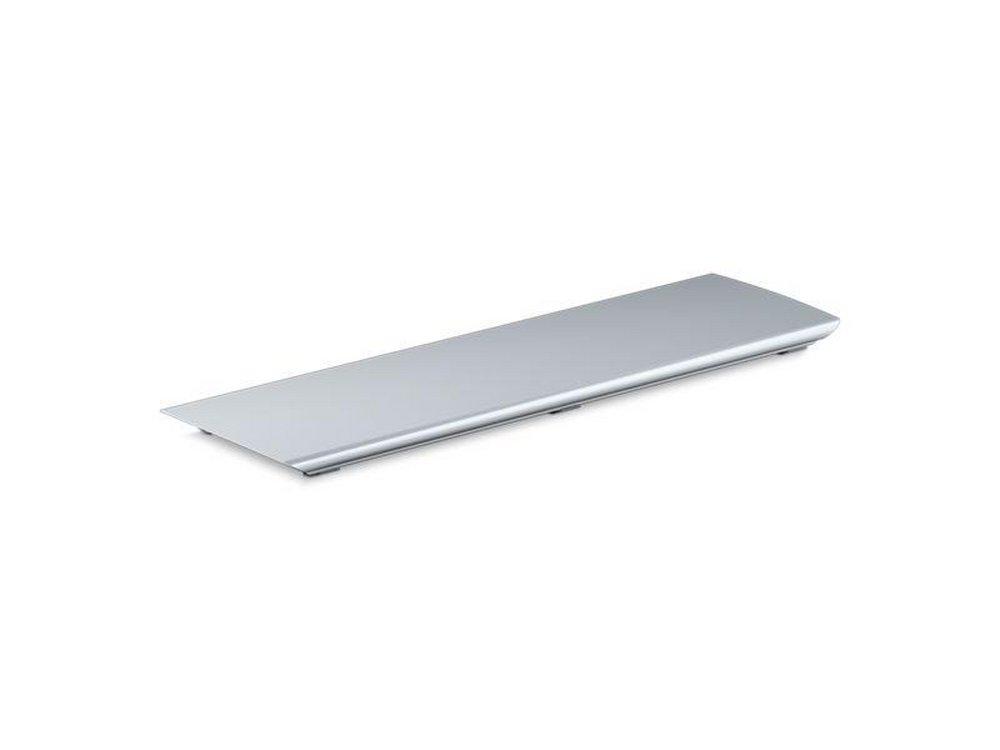 KOHLER Bright Silver Aluminum Drain Cover for Shower Base 