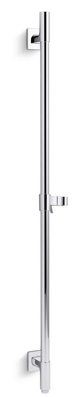 36 in. Shower Rail in Polished Chrome