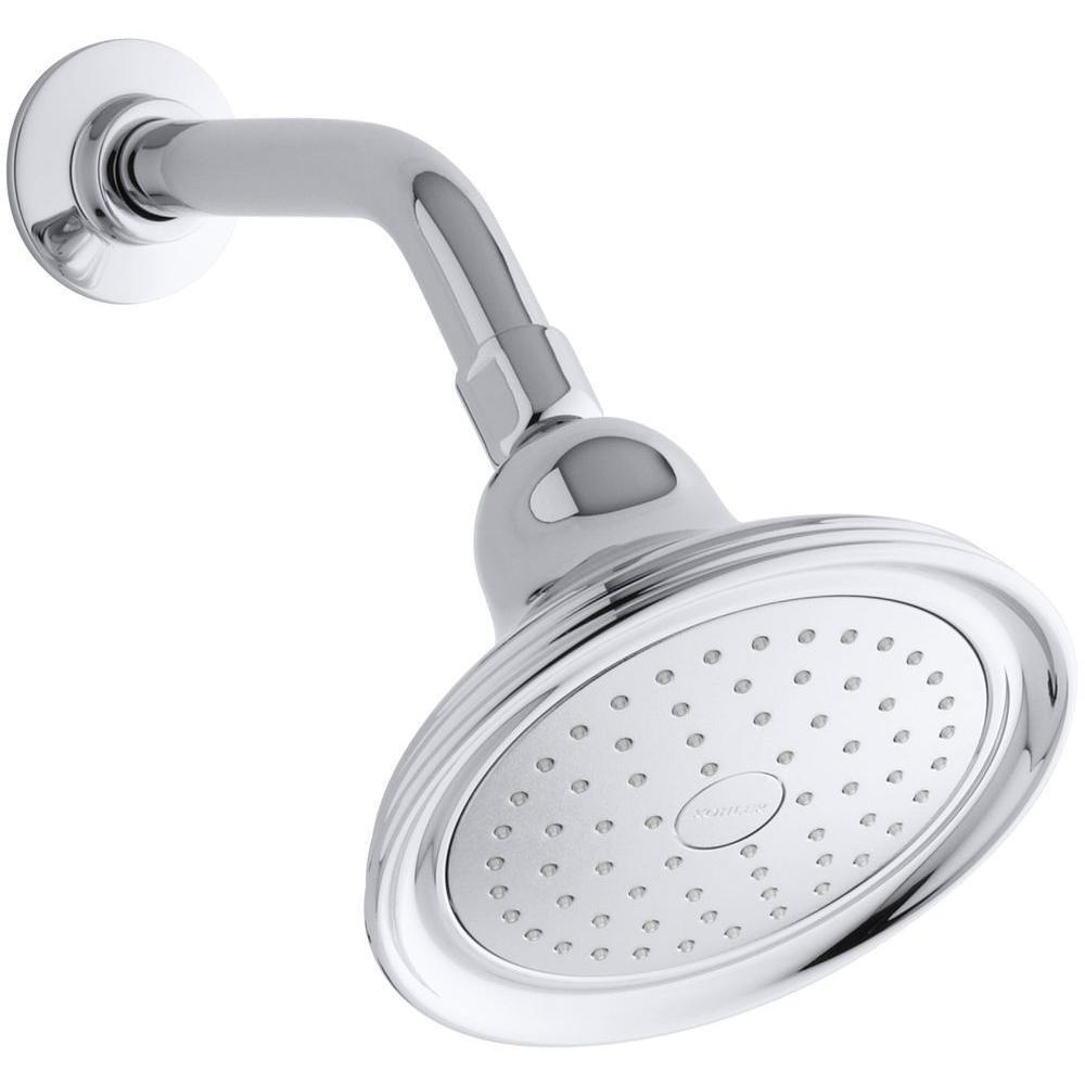 KOHLER Polished Chrome 1.5 gpm Showerhead 