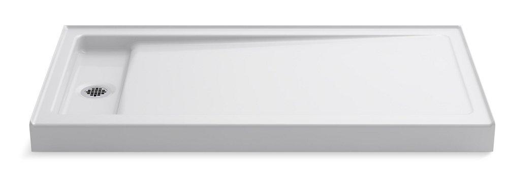 KOHLER White 60 in. Rectangle Shower Base 