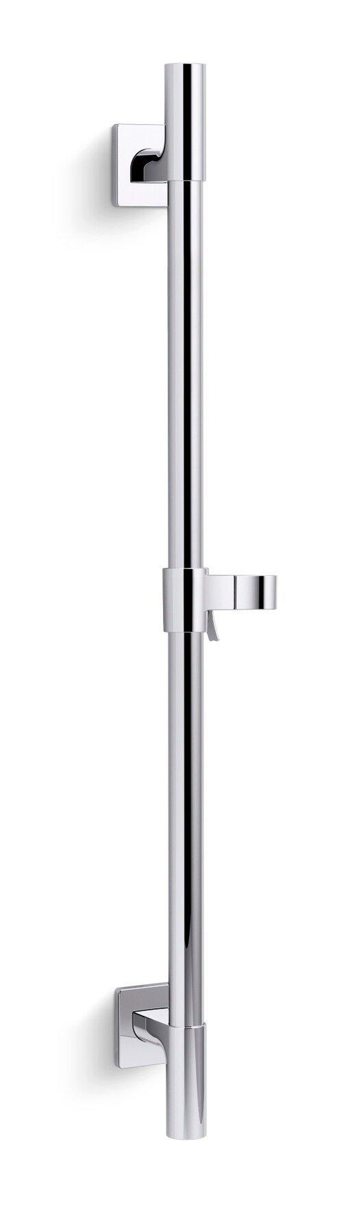 KOHLER Polished Chrome 24 in. Shower Rail 