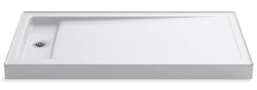 KOHLER White 60 in. Rectangle Shower Base 
