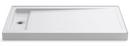 KOHLER White 60 in. Rectangle Shower Base 