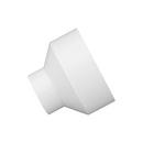 White PVC DWV Coupling 