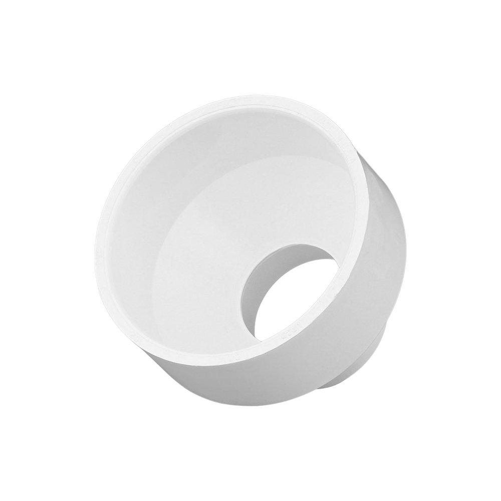 White PVC DWV Coupling 