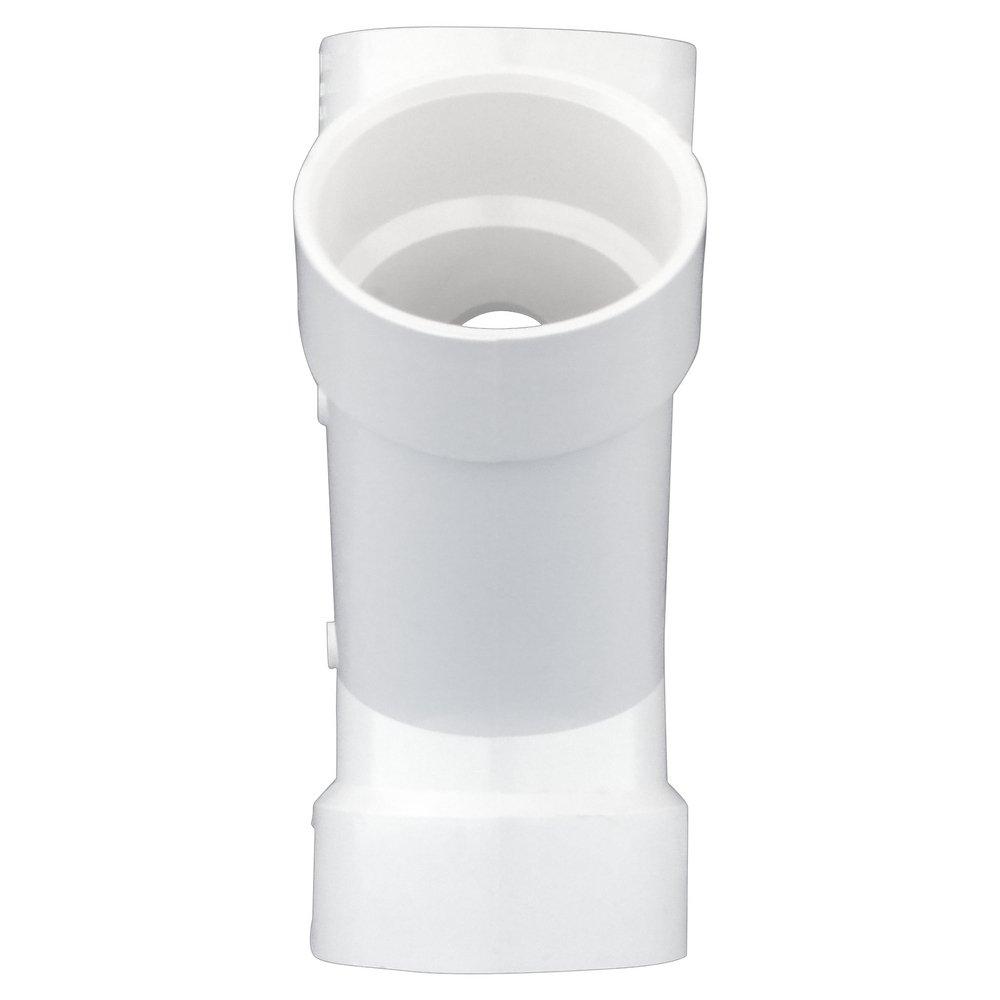 White PVC DWV Coupling 