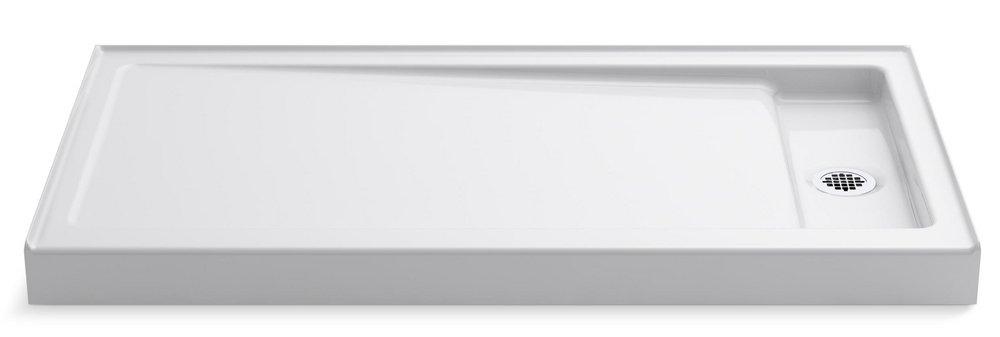 KOHLER White 60 in. Rectangle Shower Base 