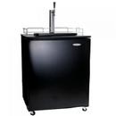 Haier Black Stainless 24 in. Single Tap Beer Dispenser 