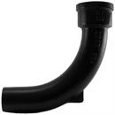 Black Hub x Spigot Service Cast Iron Long Sweep Bend 