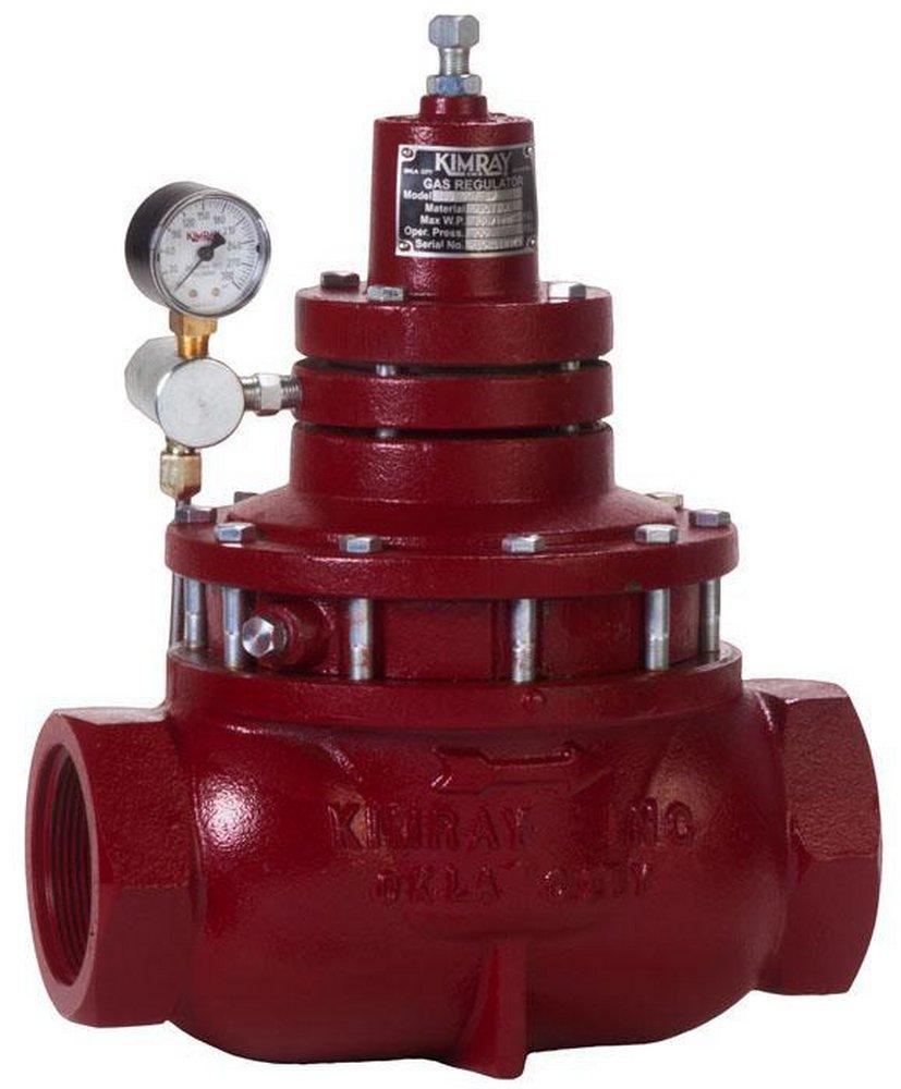 Kimray Ductile Iron FNPT Gas Regulator Valve 